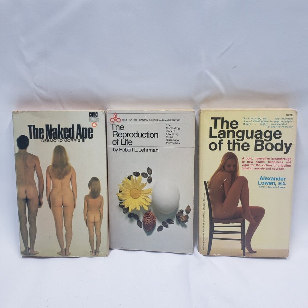 The Naked Ape The Reproduction of Life The Language of the Human Body 3 PB Books